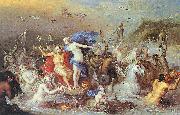 Frans Francken II Der Triumphzug von Neptun und Amphitrite Sweden oil painting reproduction